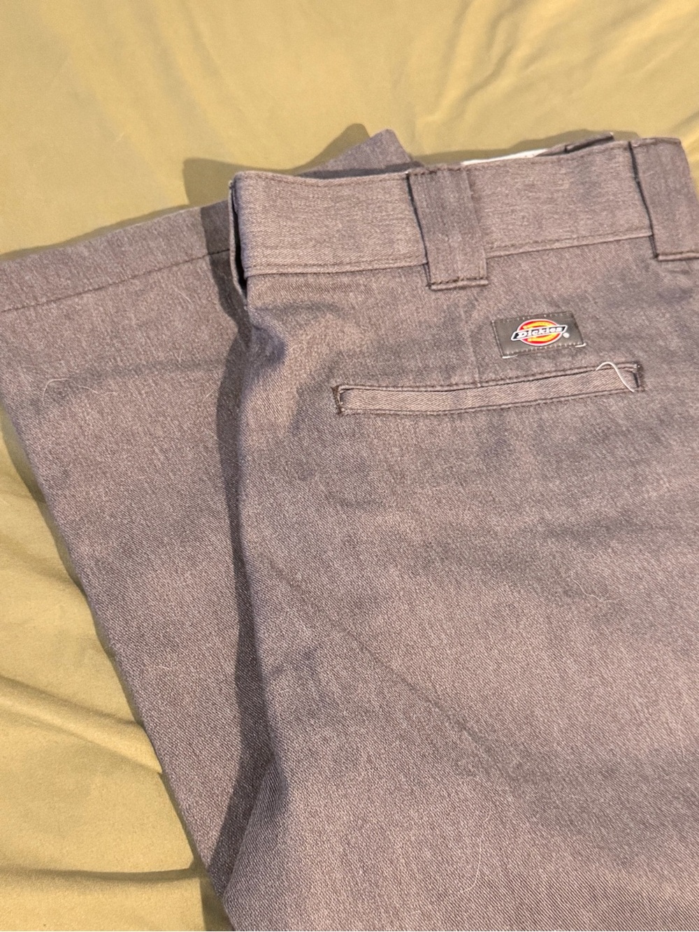 Dickies Men’s Straight Chino Pants in Gray